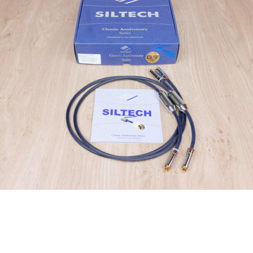 Siltech 330i G7 Classic Anniversary audio interconnects...