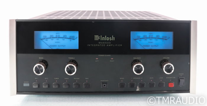 McIntosh MA6500 Stereo Integrated Amplifier; Remote; MM...