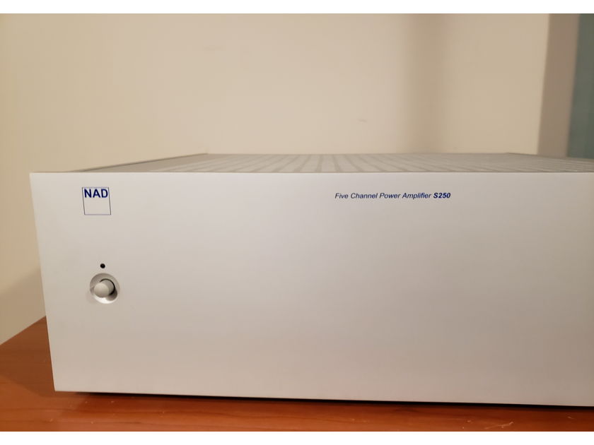 NAD S250 Power Amplifier. 5 Channel.