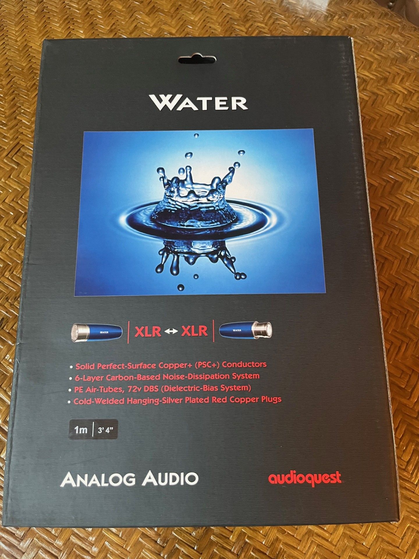 AudioQuest Water 1m XLR