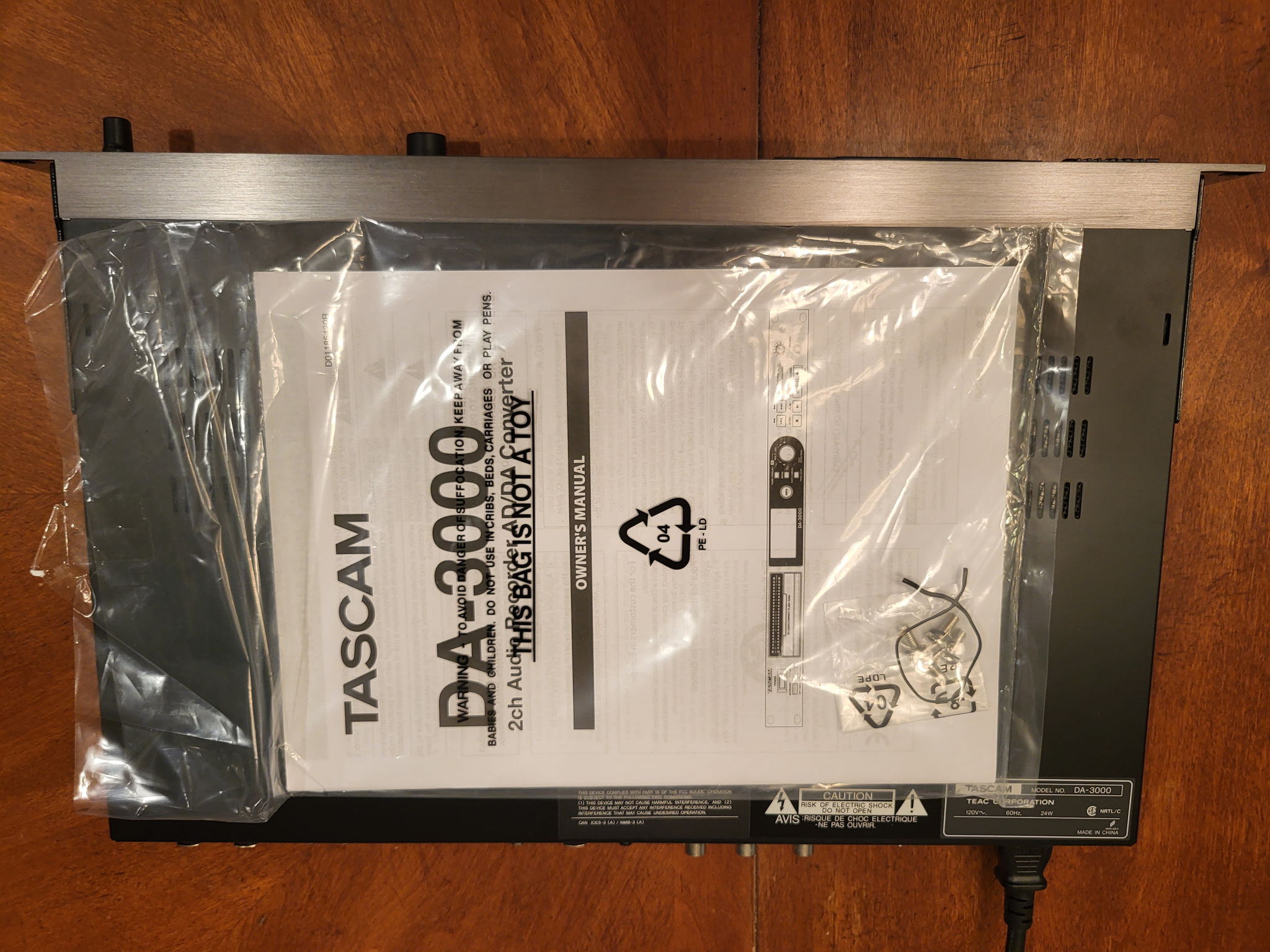 Tascam DA-3000 Stereo Master Recorder and ADDA Converter 7