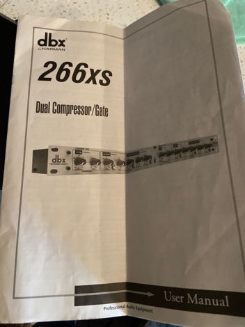 DBX Compressor 266xs