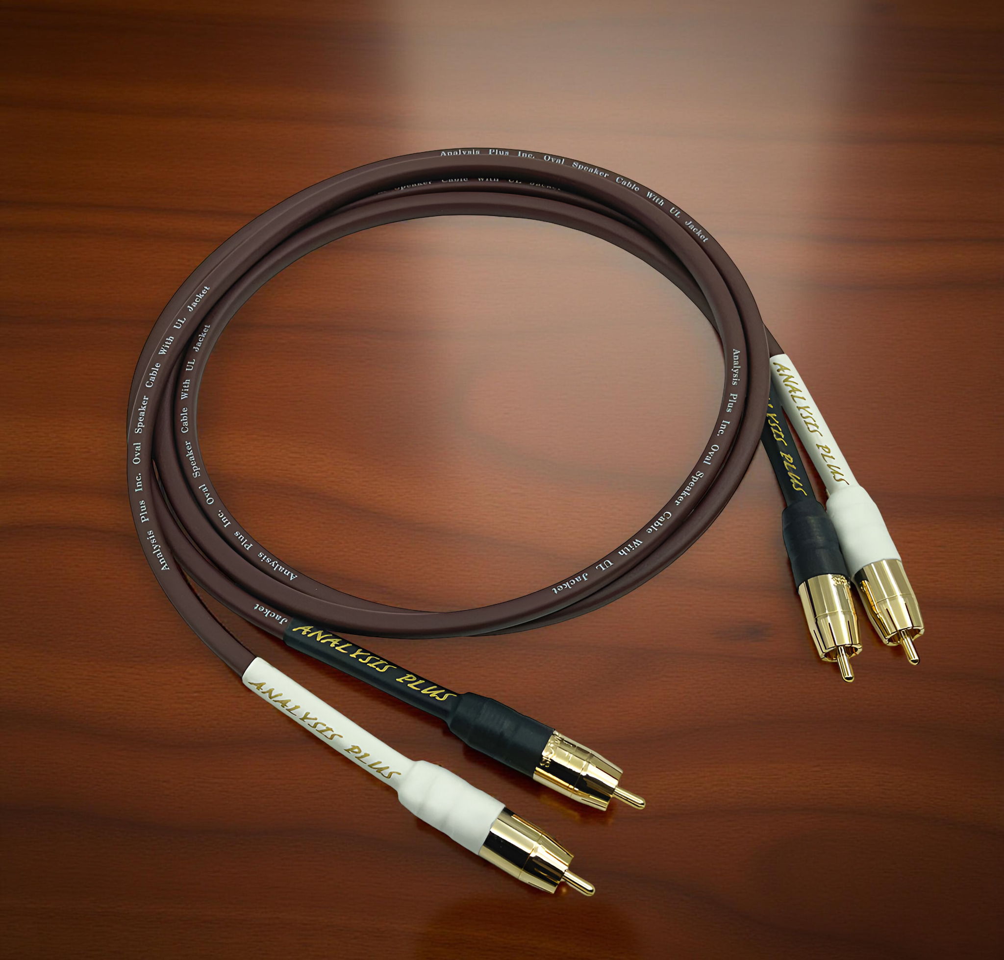 Analysis Plus Chocolate Oval Interconnect Cable - 1.0 M...