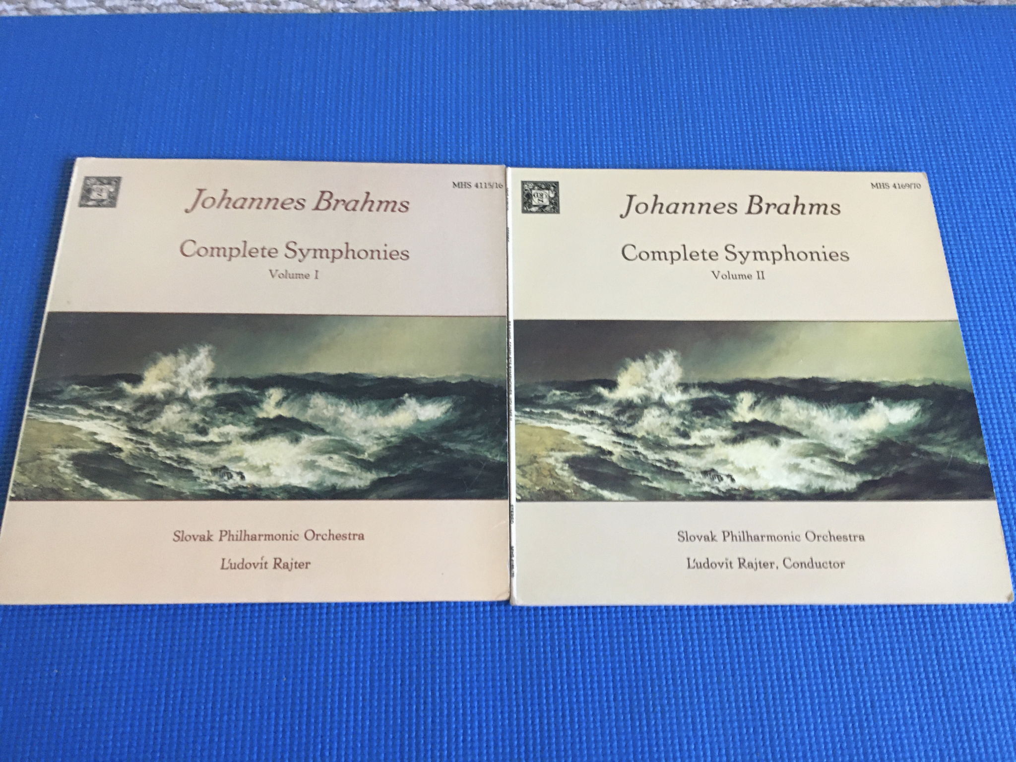 MHS Musical Heritage Society Johannes Brahms  Complete ...