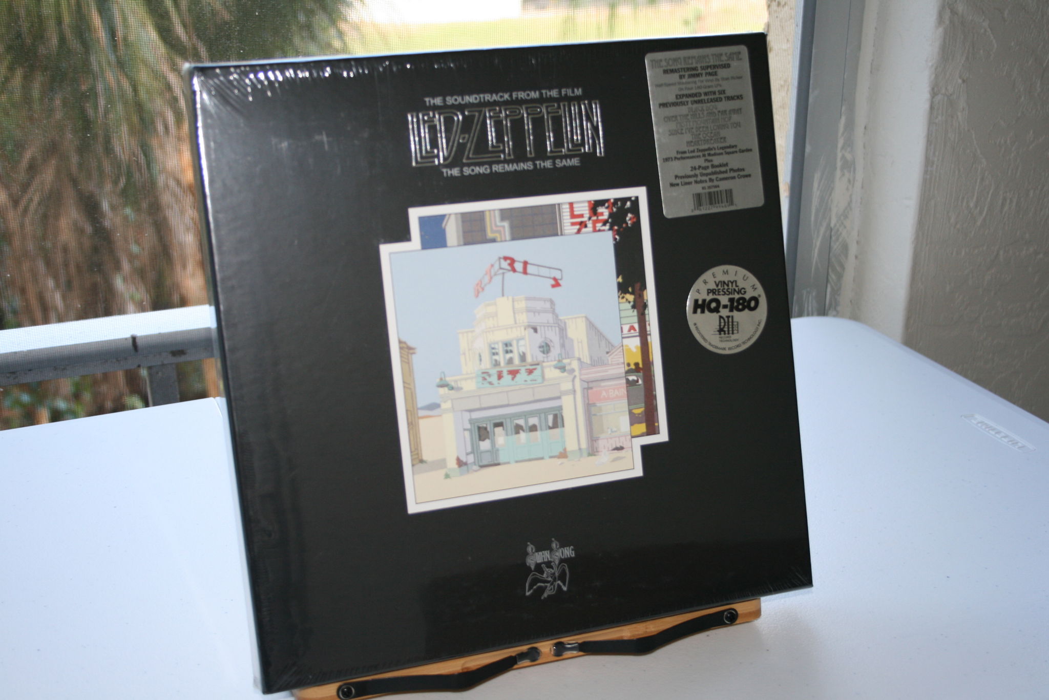 Led Zeppelin The Song Remains The Same Box Set 180G, 4LP