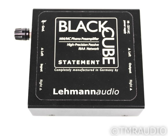 Lehmann Audio Black Cube Statement MM / MC Phono Preamp...