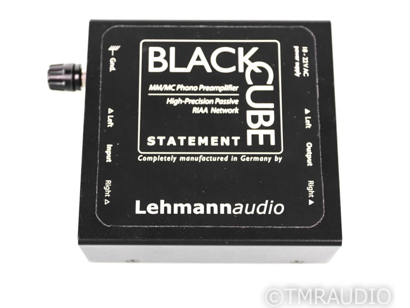 Lehmann Audio Black Cube Statement MM / MC Phono Preamplifier (27757)