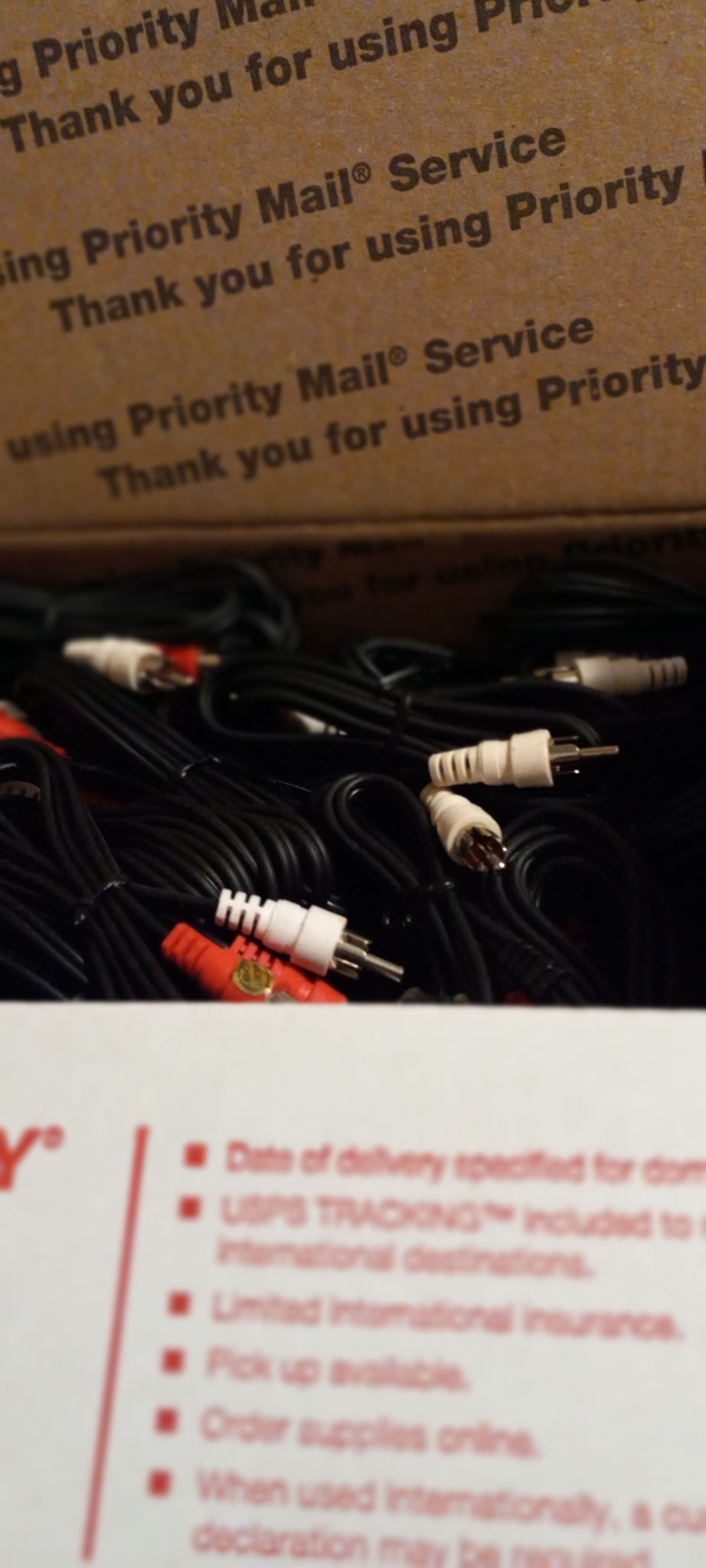 basic inexpensive stereo audio cables PRICE REDUCED BRA... 7