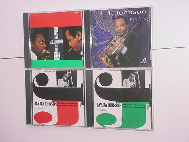 CD LOT OF 4 CD'S JJ Johnson jazz blue note concord