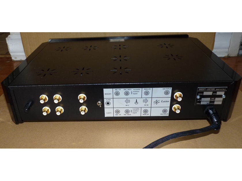 Lector all tube phono preamplifier MM/MC class A