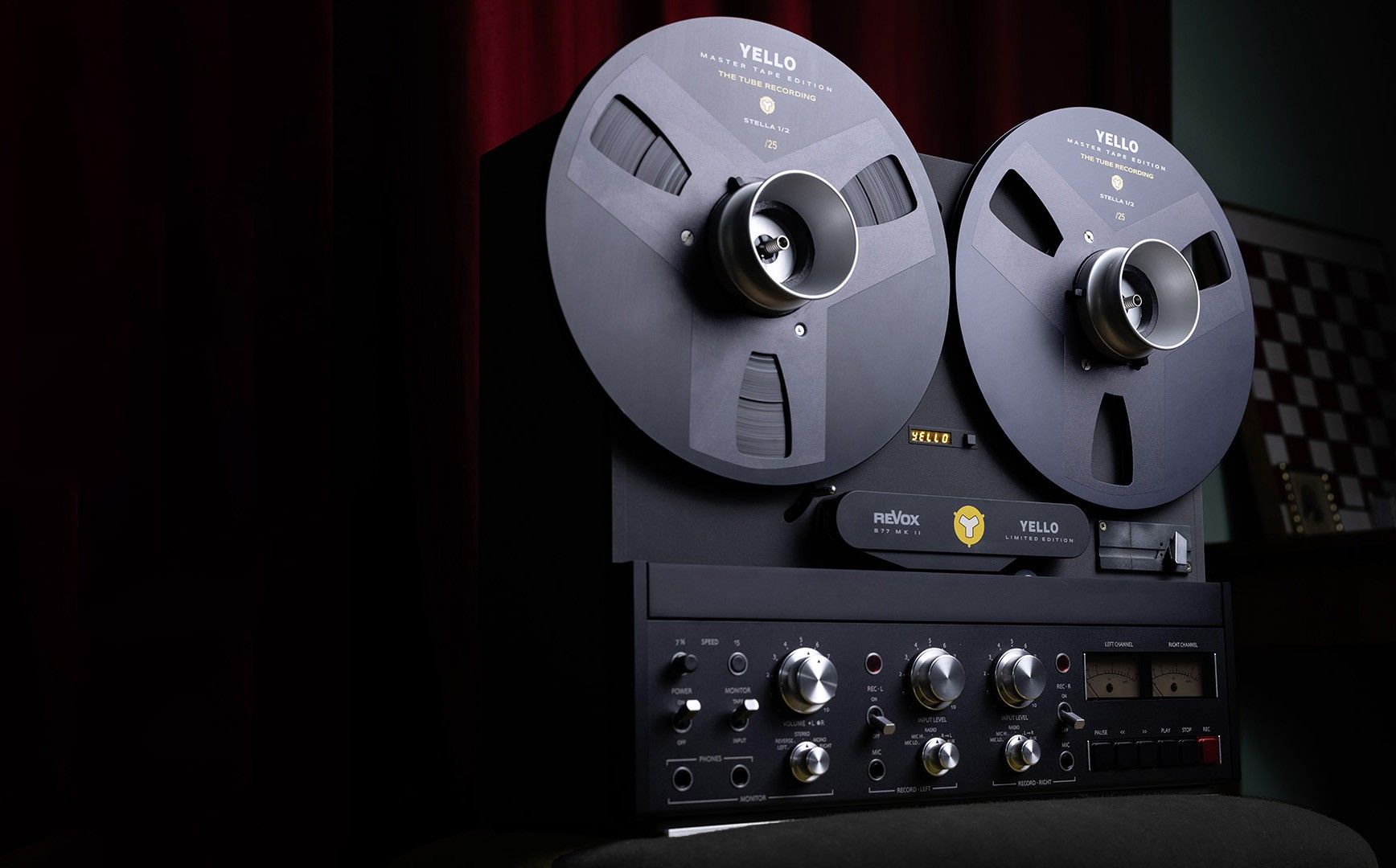 1 of 10 Revox B-77 MKII ultra-exclusive "Yello Edition"...