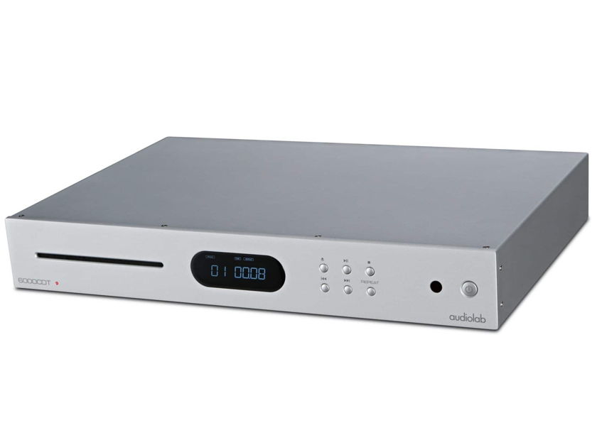 Audiolab 6000CDT CD Transport w/Remote (Silver)