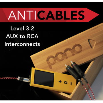 ANTICABLES Level 3.2 Reference Series AUX to RCA Analog...