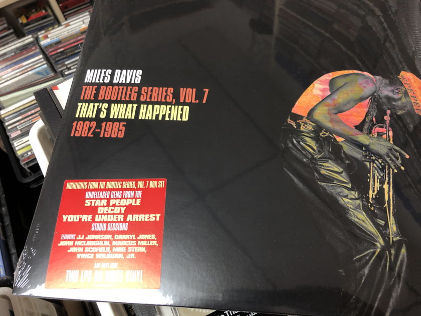 Miles Davis Record Store Day Limited Edition 2LP White Vinyl Miles Davis - The Bootleg Series Vol. 7: That's What Happened 1982-1985