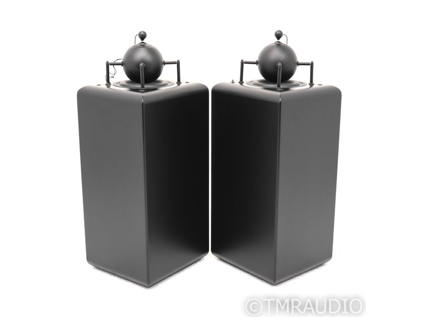 Morrison Audio Model 29 Floorstanding Speakers; Black Pair w/ Active Crossover (Low Hours) (31463)
