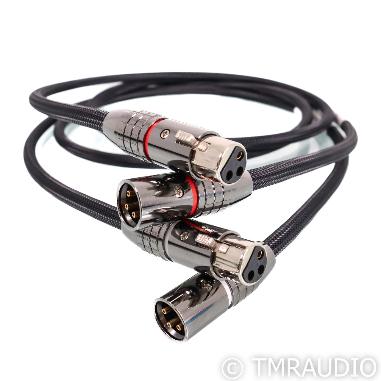 Shunyata Research Delta v2 XLR Cables; 1.5m Pair Balanc...