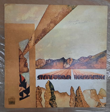 Stevie Wonder – Innervisions EX+ VINYL LP REPRESS Tamla...