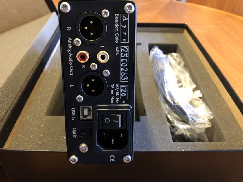Ayre Acoustics Codex DAC/Headphone amp For Sale Audiogon