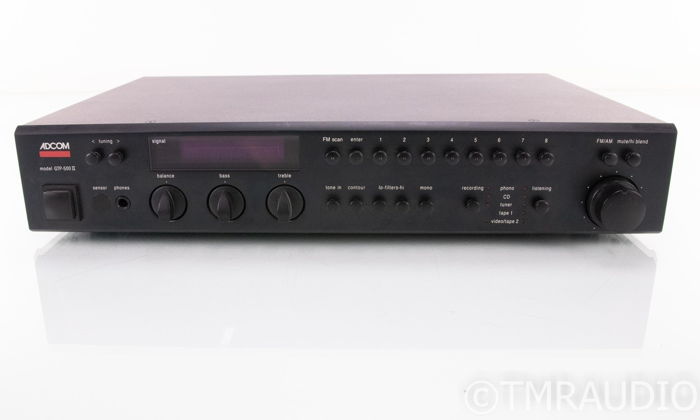 Adcom GTP-500 II Stereo Preamplifier; GTP500; Remote (1...
