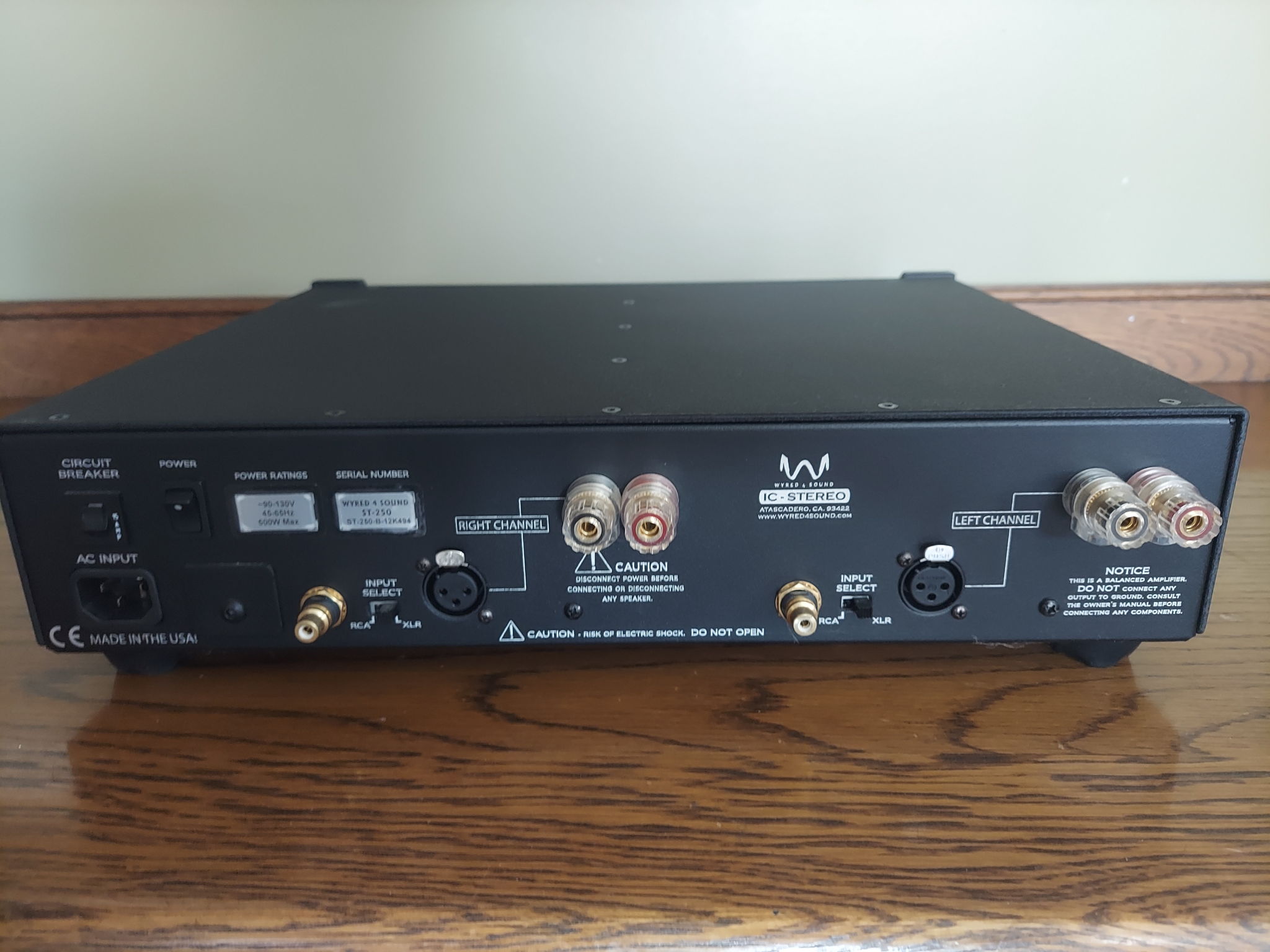 Wyred 4 Sound ST-250 Stereo Power Amplifier 2