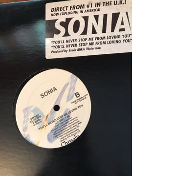 Sonia 12" You'll Never Stop Loving Me Sonia 12" You'll ...