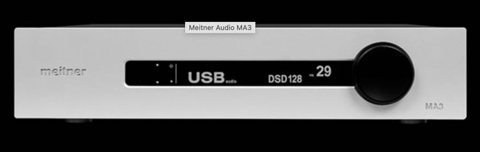 Meitner Audio MA3 Silver NEW sealed box