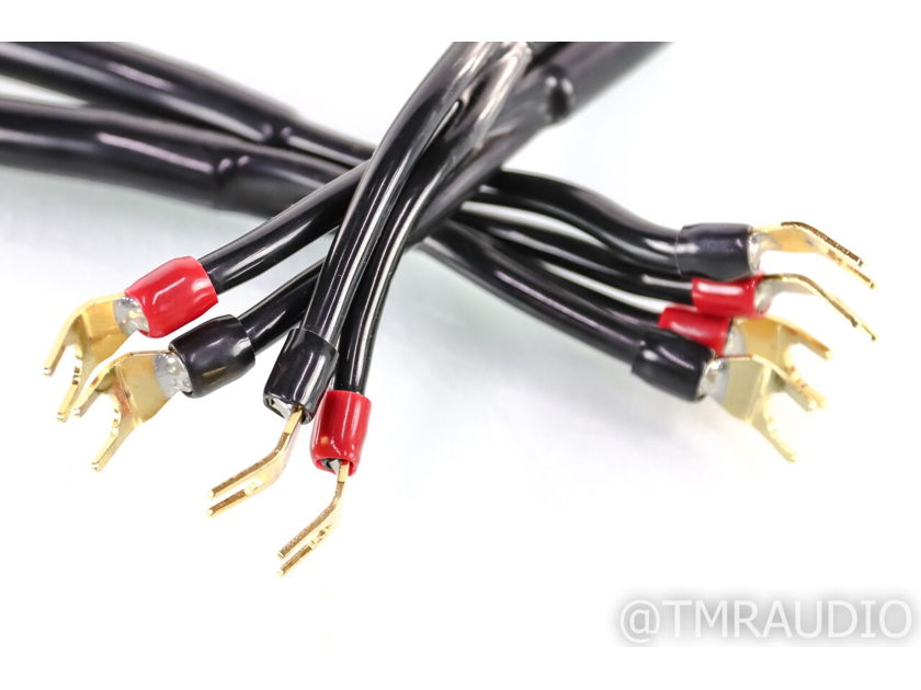 Transparent MusicWave Speaker Cables; 8ft Pair (28891)