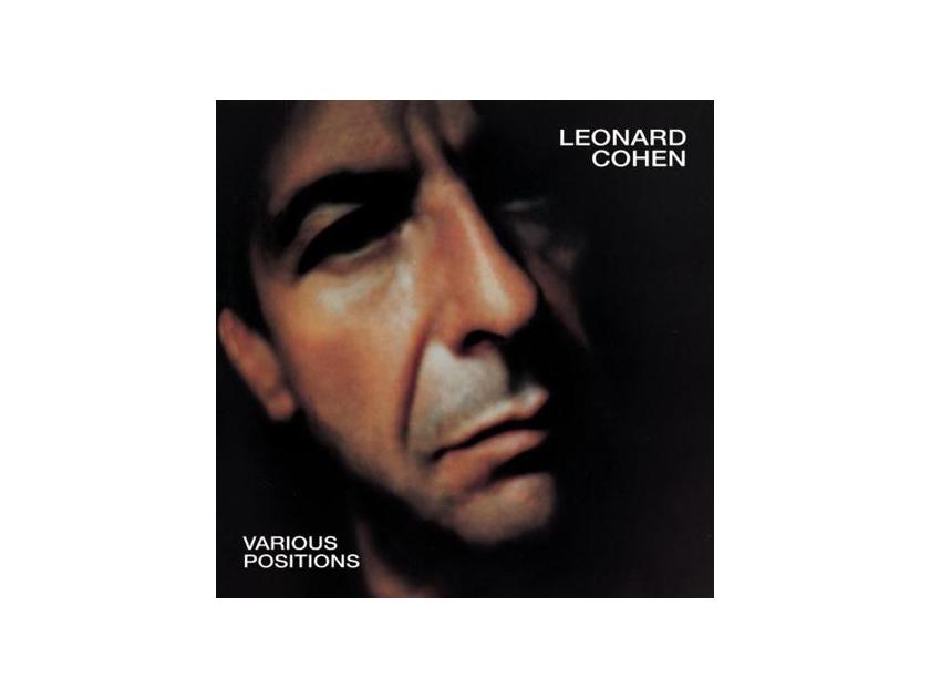 Leonard Cohen Various Positions 180 gram vinyl, out of print
