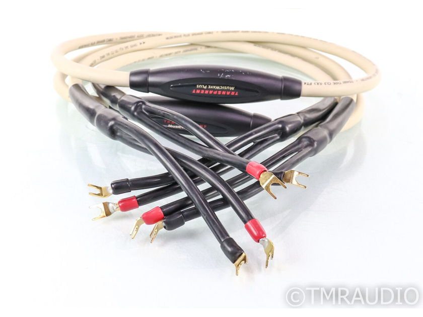 Transparent Audio MusicWave Plus Speaker Cables; 8ft Pair (32440)