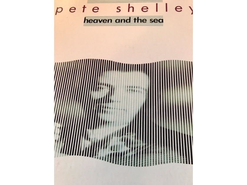 Pete Shelley LP Heaven and the Sea PROMO Pete Shelley LP Heaven and the Sea PROMO
