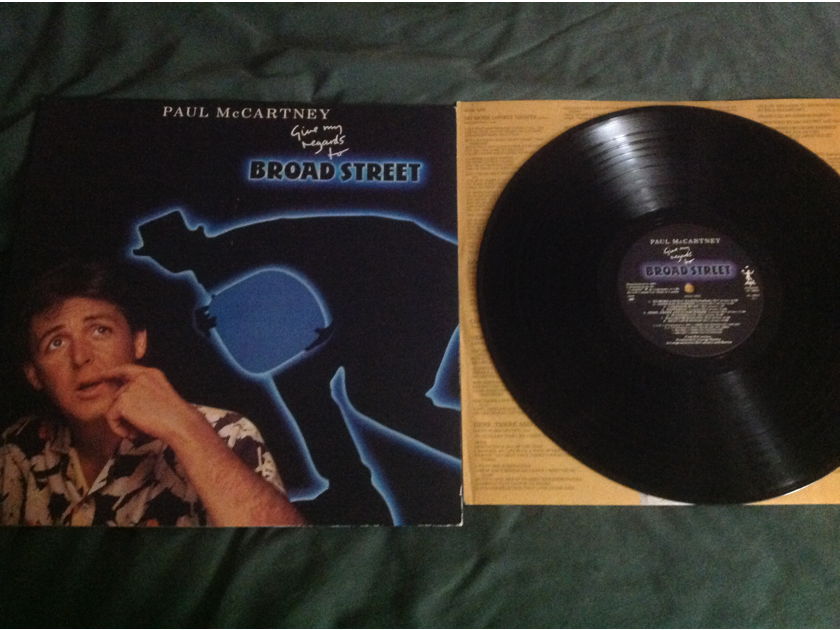 Paul McCartney - Give My Regards To Broad Street Columbia Records 1A-2HZ Stampers Both Sides LP