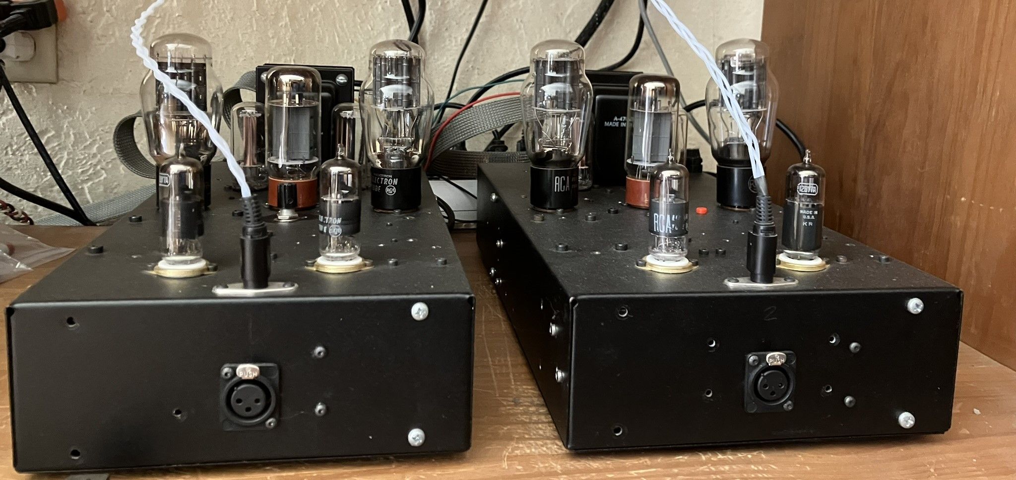 Homebrew all tube power amp option