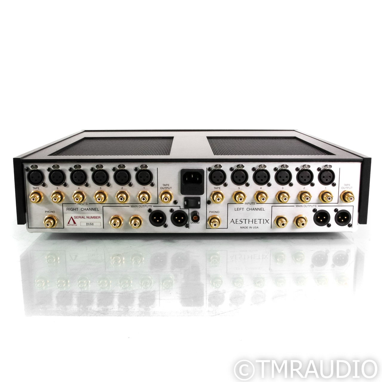 Aesthetix Janus Signature Stereo Tube Preamplifier; MM ... 6