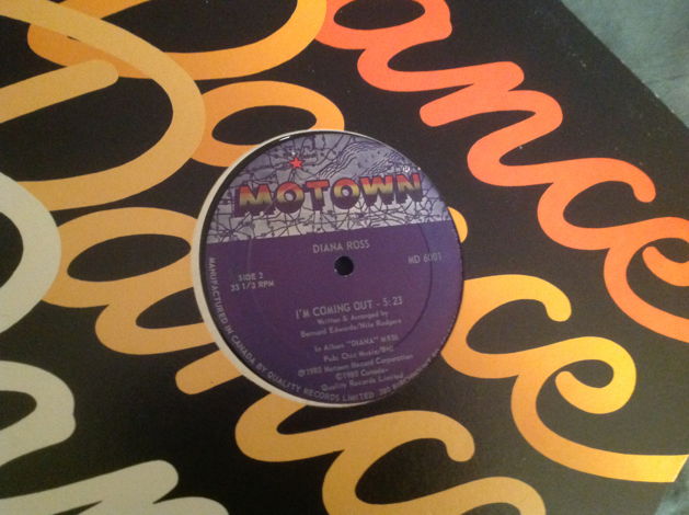 Diana Ross Upside Down/I'm Coming Out Motown Records 12...