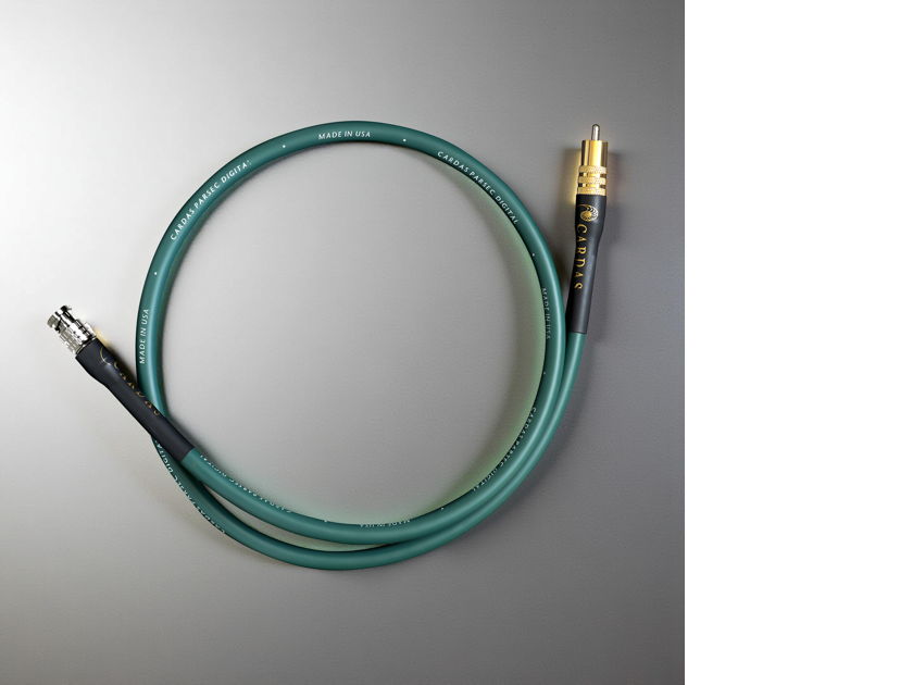 Cardas Audio Clear Parsec Coaxial Digital 1.0M - True 75-Ohm Coaxial - RCA to BNC