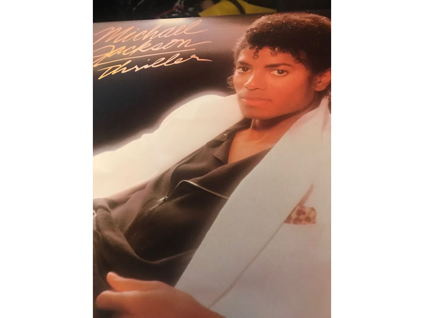MICHAEL JACKSON Thriller LP, Original Press MICHAEL JACKSON Thriller LP, Original Press