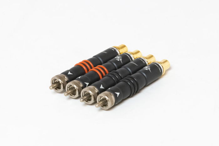 High Fidelity Cables Signature RCA Adapters (set of 4)