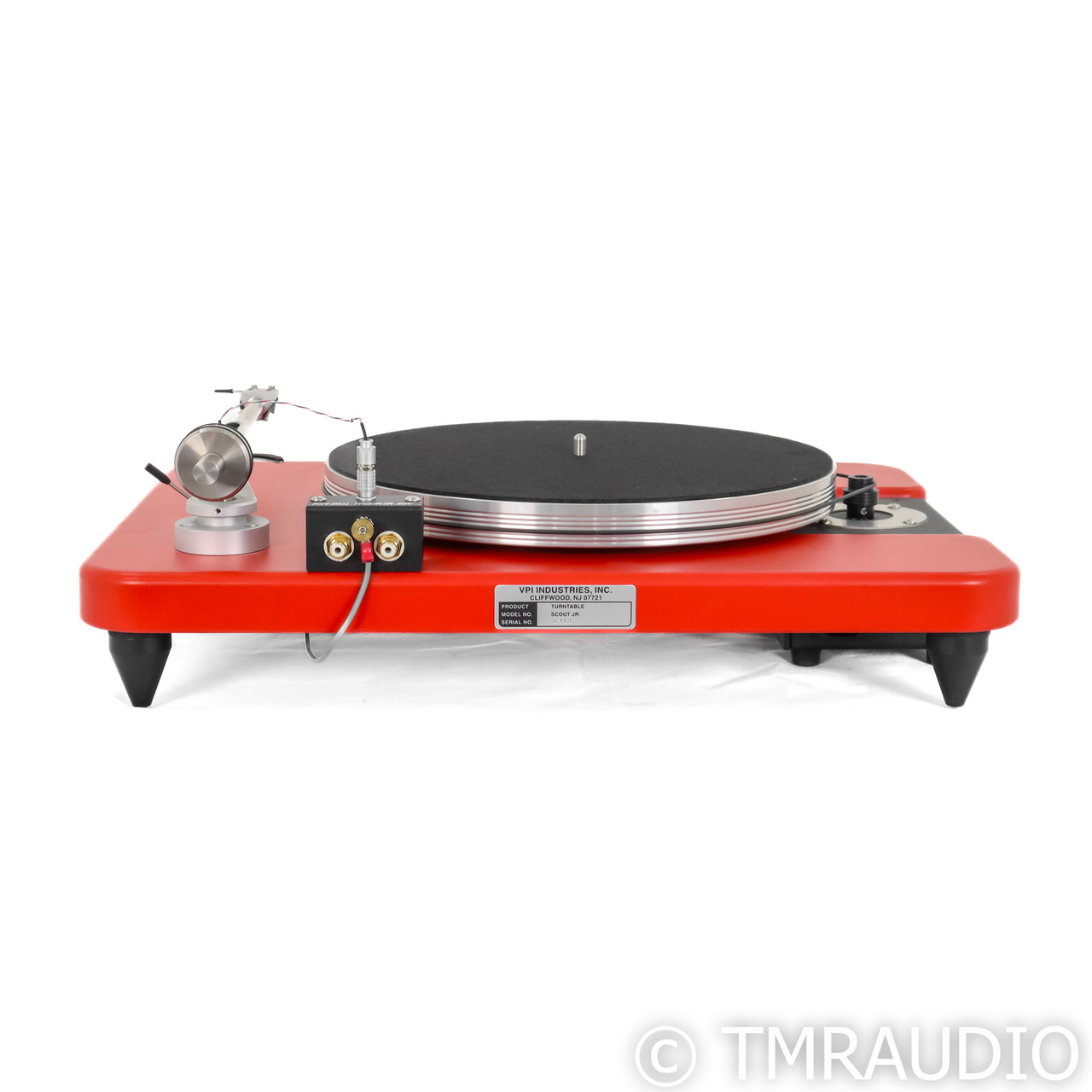 VPI Scout Jr. Belt Drive Turntable; Red w/ Ortofon 2 (7... 5