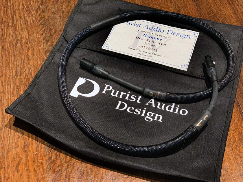 Purist Audio Design Neptune Luminist Revision Digital AES / EBU