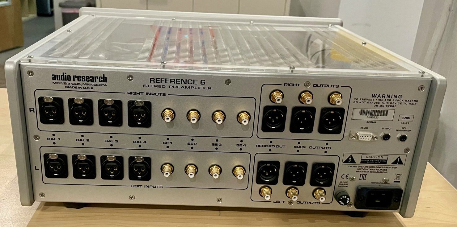 *USED* Audio Research Reference 6 Vacuum Tube Preamplif... 5