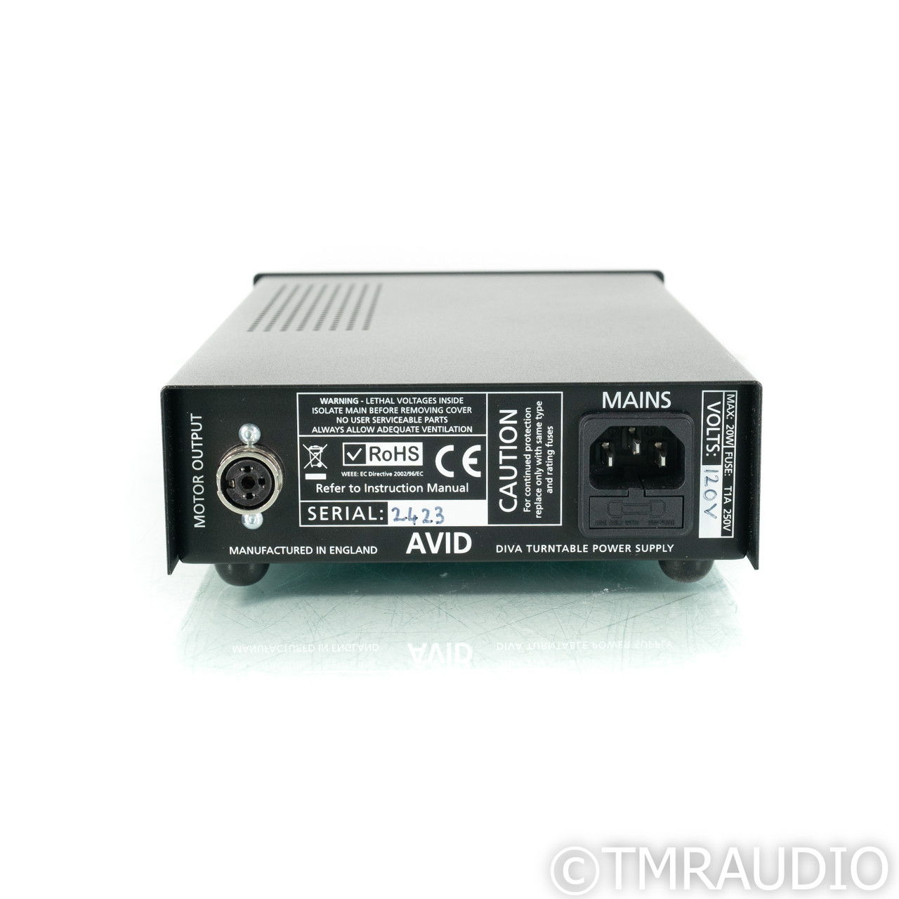 Avid Volvere SP Belt Drive Turntable; SME 309 9in To (6... 8