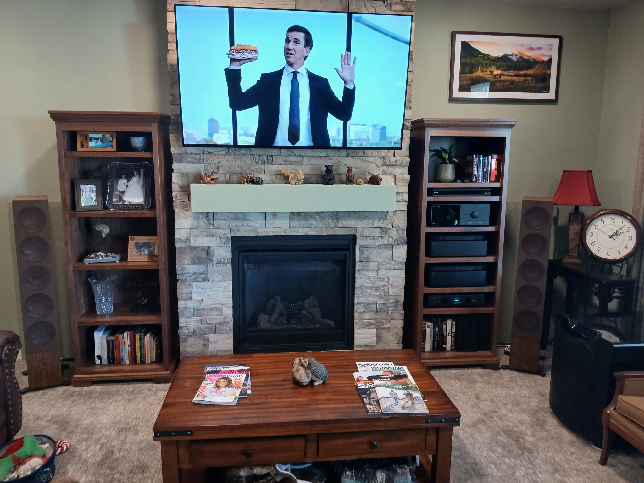 My system in our environment. Happy wife happy life!