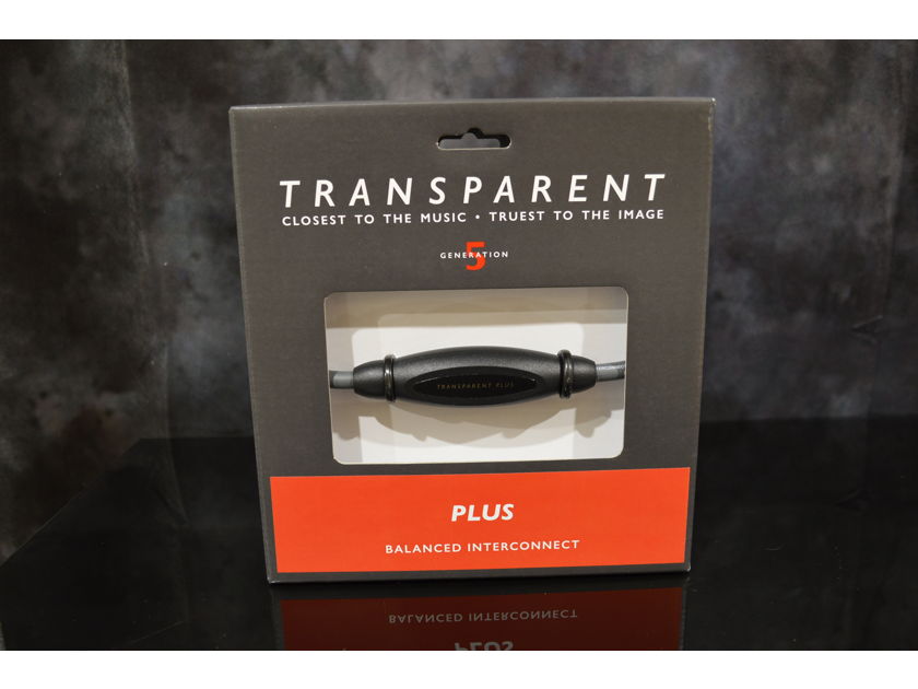 Transparent Audio Plus Balanced Interconnect - 1.5M (4.9 feet)