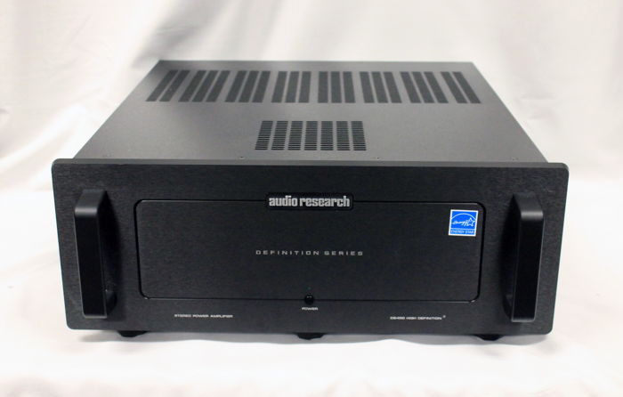 Audio Research DS-450 Stereo Amplifier in Black Finish