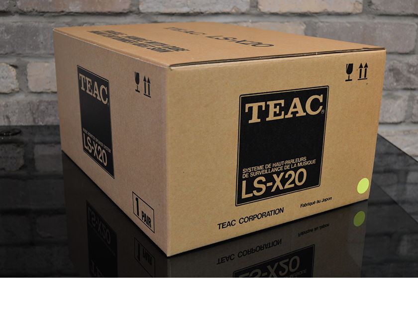 Teac LS-X20 Bookshelf Monitor Speakers - Rare and NEW - 50% Off