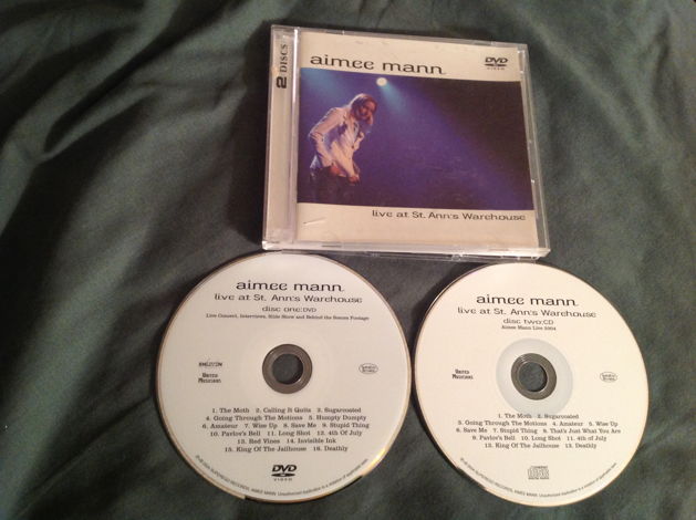 Aimee Mann Live At St. Ann's Warhouse Compact Disc Plus...
