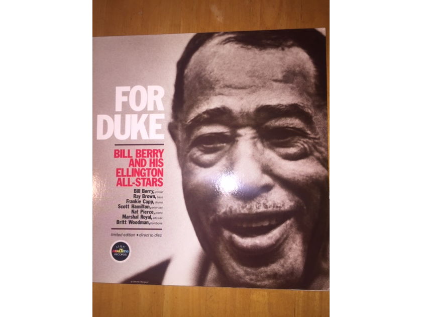 Bill Berry's All Stars For Duke M&K Direct Disk LP