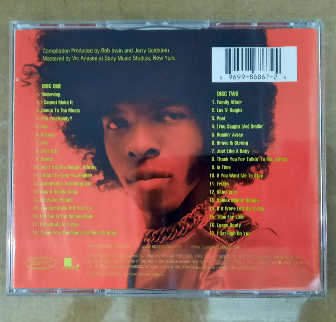 The Essential Sly & The Family Stone Double CD 2003 NM-... 2
