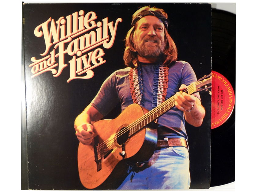 Willie Nelson  and Family Live - Columbia KC 2 35642