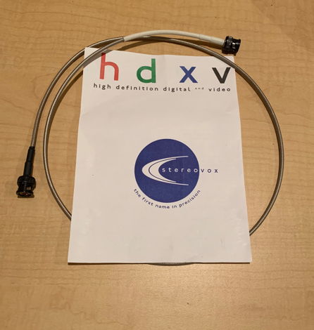 Stereovox HDVX digital coax (BNC)